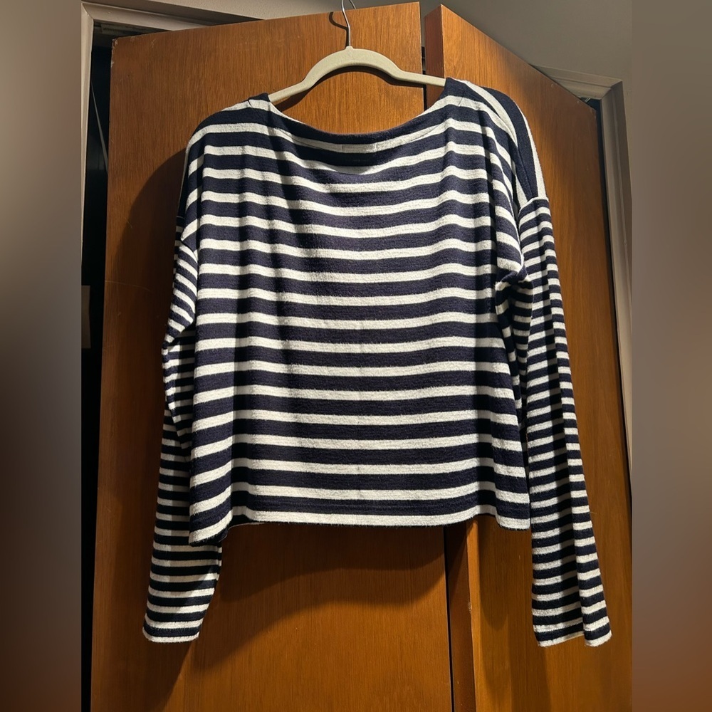 Rag & bone striped lightweight sweater XL - Picture 4 of 7